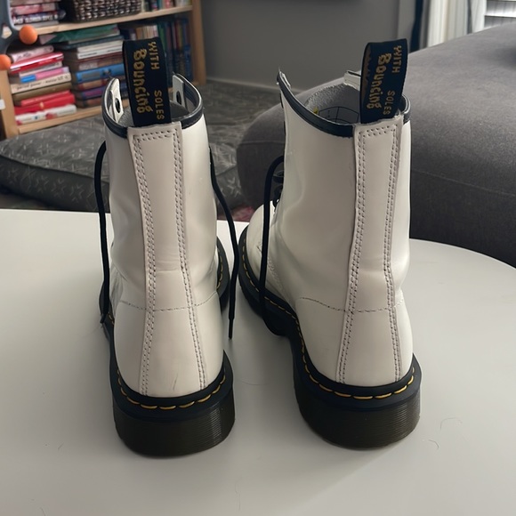 1460 SMOOTH LEATHER LACE UP BOOTS - Picture 4 of 7